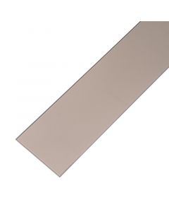Vidrio 101.60 cm (40'') bronce celosía 5 mm