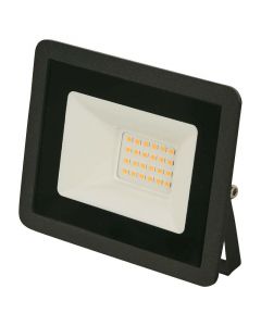 Reflector negro para exterior LED 20 W luz amarilla General Lighting