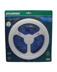 Lámpara led tubo circular 15w rosca e27 luz blanca sylvania