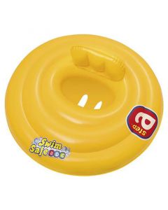 Flotador inflable para bebé de aro triple Swim Safe ABC