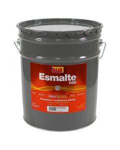 Pintura aceite Esmalte 100 blanco brillante 5 gal SUR