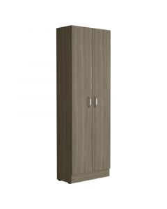 Alacena multiusos 2 puertas 180x60x30.2 bardolino blanco