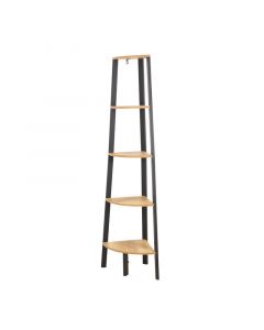Estante de hierro 4 niveles (160.3 x 53.4 x 37.8) cm 3.62 kg (8 lb) por nivel