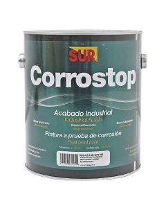 Pintura anticorrosiva industrial Corrostop rojo óxido 3.78 L (1 gal) SUR