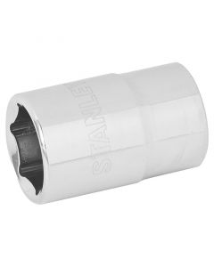 Cubo hexagonal 1/2" 17 mm Stanley