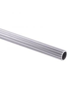 TUBO CROMADO 1 PLG-1. 5M RANURADO