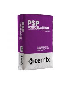 Adhesivo PSP Porcelánico gris saco 20 kg