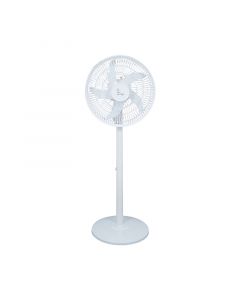 Ventilador de piso 40.64 cm (16") recargable negro incluye batería de Litio 11 V Fan Breeze