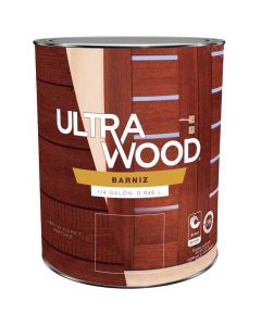 Barniz Ultra Wood vino manzana 946 mL (1/4 gal) Corona