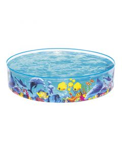 Piscina infantil con diseño de peces (183 x 38) cm
