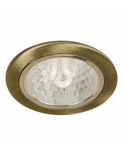 Empotrable e27 bronce antiguo 9 W (13.5 x 12 x 12) cm General Lighting