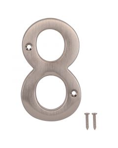 Número 8 10.16 cm (4") niquel