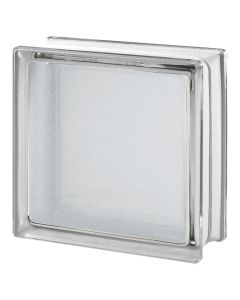 Vidrio block brillante Arctic transparente (19 x 19 x 8) cm