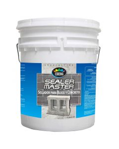 Sellador para bloque y concreto Sealer Master blanco 18.93 L (5 gal) Corona