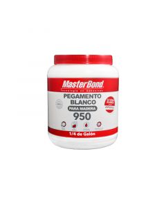Pegamento blanco para madera 946 mL (1/4 gal) MasterBond 950