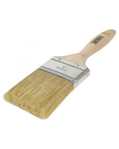 Brocha cerda natural 7.62 cm (3") mango madera nova trend