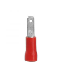 Terminal macho plano (0.64 - 1.29) mm (22 - 16 AWG) 10 unidades