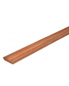 Cornisa pochote natural (1.9 x 10.16) cm  (3/4" x 4") x 3 m