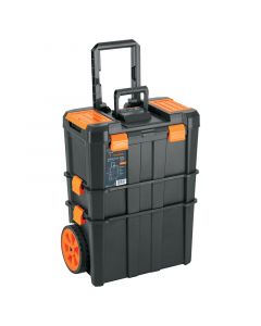 Caja para herramientas 63.5 cm (25") 3 en 1 desmontable con ruedas Truper