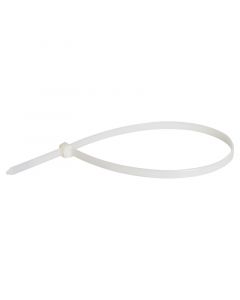 Amarra plástica 7.6 mm x 45.72 cm (18") blanca 20 unidades