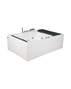 Bañera hidromasaje rectangular 8 jets 745.7 W (1 HP) Aqua Nuova