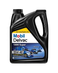 Aceite de motor DELVAC 1300 15W40 Semi Sintético Mobil 3.78 l (1 gal)