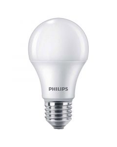 Bombillo LED 10 W E27 A19 luz cálida Philips Ecohome