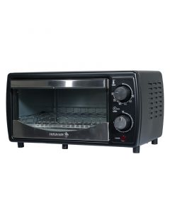 Horno Tostador 9 l para 4 rebanadas 800 W negro Holstein