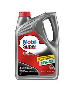 Aceite semi sintetico mobil 10 10w30 4.73 L (5 qt)