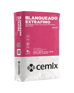 Blanqueado extrafino blanco saco 40 kg