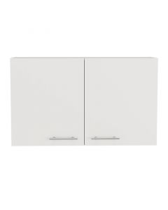 Mueble aéreo de 2 puertas (60 x 100 x 34) cm blanco