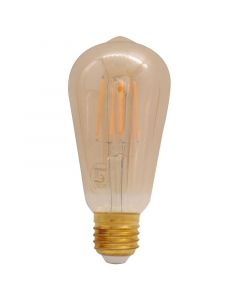 Bombillo led vintage tipo pera 4w rosca e27 luz cálida sylvania