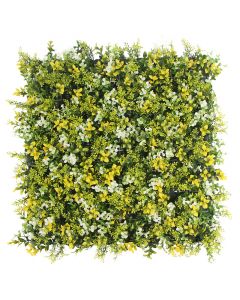 Follaje artificial (50 x 50) cm boxwood amarillo