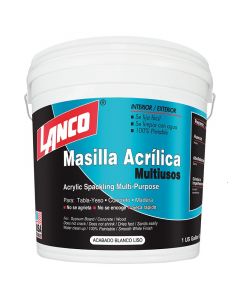 Masilla acrílica multiusos 3.78 L (1 gal)