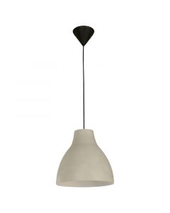 Lámpara colgante moderna gris 1 luz e27 05066