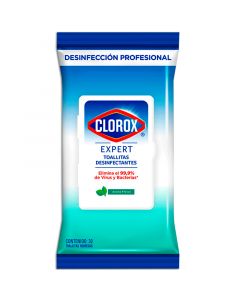 CLOROX WIPES EXPERT 30 UNIDADES FLOW PACK