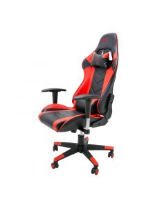 Silla Gamer Gamenote negro con rojo (130 x 65 x 75) cm