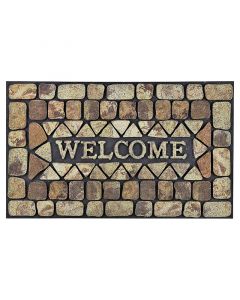 Tapete de caucho welcome (45.72 x 76) cm