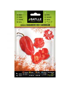 Semillas pimiento habanero red caribean 8 g