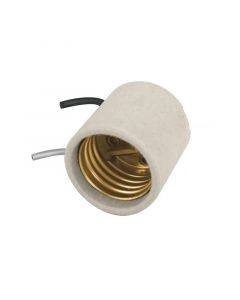 Portalámparas para candil E27 660 W 250 V soporte niple