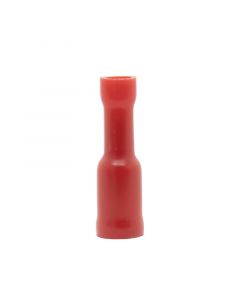 Terminal conector tope rojo (0.64 - 1.29) mm (22 - 16 AWG) 10 unidades