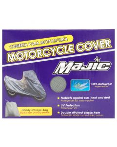 Cobertor universal para motocicleta talla L gris Majic