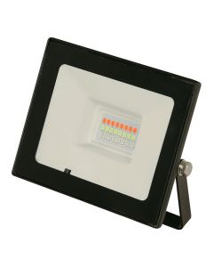 Reflector negro exterior led 20 w luz RGB General Lighting