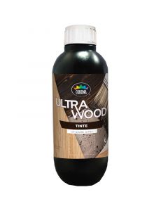Tinte ultra wood base alcohol nogal claro 1/4 de galón
