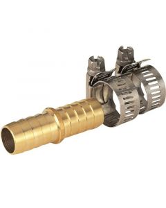 Reparador de manguera macho 15.88 mm (5/8") bronce