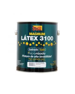 Pintura latex 3100 transparente satén 1g