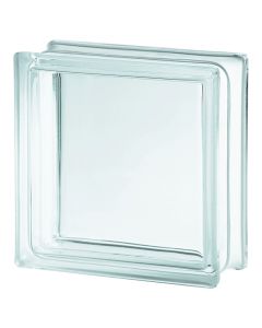 Vidrio block brillante Clearview transparente (19 x 19 x 8) cm