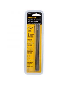 Set 8 seguetas de repuesto 16.51 cm (6 1/2") para arco calador Pretul