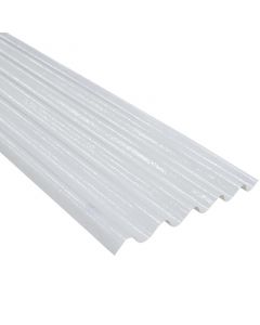 Lamina fibra vidrio p7 8' blanca