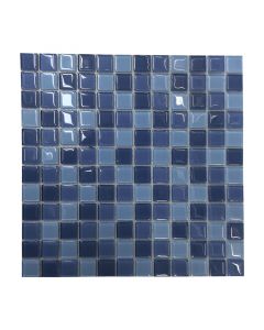 Malla azul traful azul de vidrio 30x30 cm 1 pieza